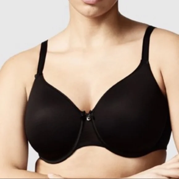 Chantelle Black C Magnifique Seamless Minimizer Bra - Picture 1 of 5